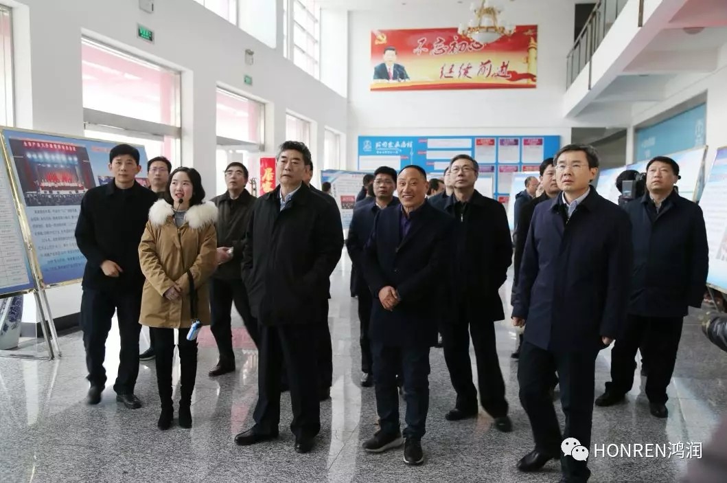 安徽省委常委、常務副省長鄧向陽到鴻潤視察